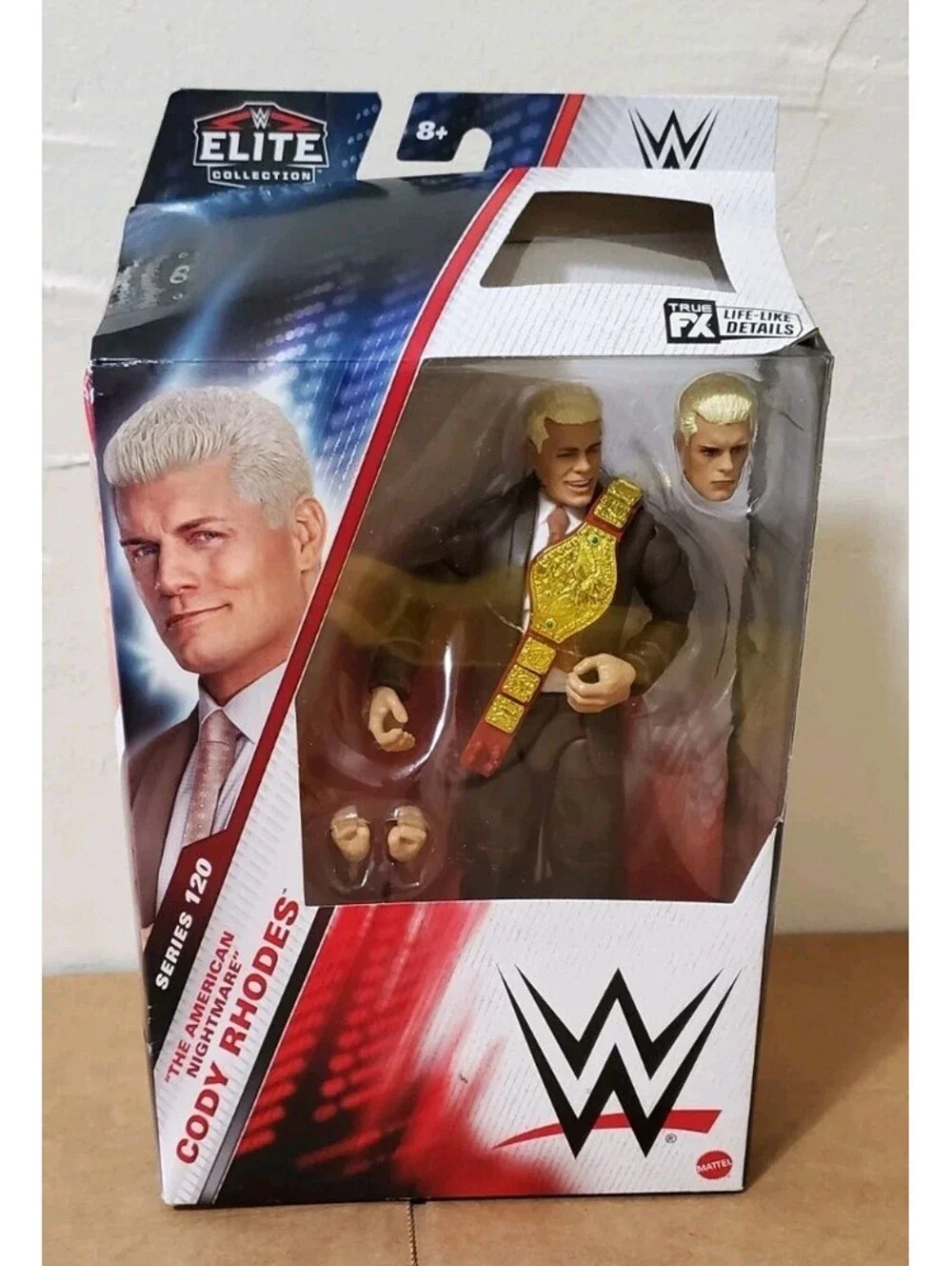 WWE Elite Collection Series 120 Cody Rhodes Action Figure Suit Collector Edition
